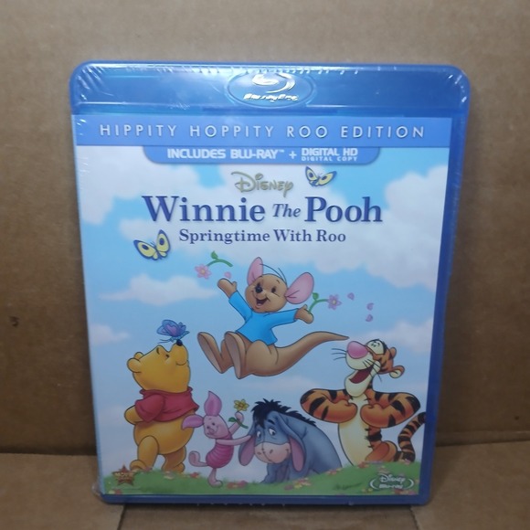 Winnie the Pooh Springtime with Roo *New Sealed* (Blu-ray Disc, 2014, Disney) - Picture 1 of 2